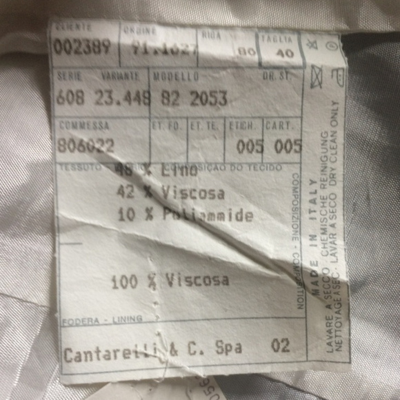 Vintage Italian Boatneck Ivory Linen Sheath Dress - Picture 7 of 7